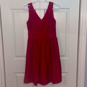 Ricki’s US 2 | Red Lace Knee Length Dress